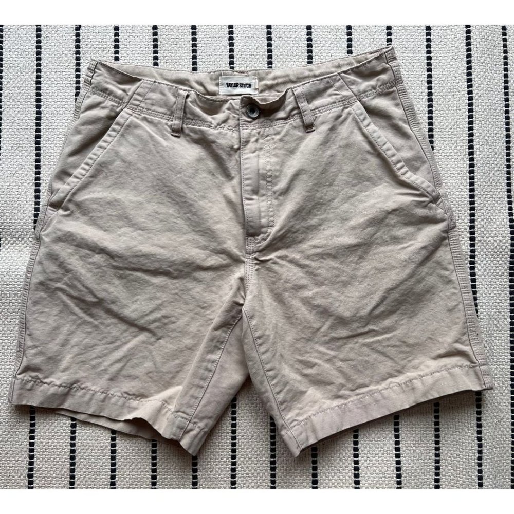 Taylor Stitch Khaki Foundation Shorts